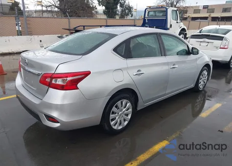 2018 Nissan Sentra S из США, поврежденный, VIN 3N1AB7AP0JY276482